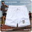 Tập luyện mùa hè thể thao Li Ning quần short ống thẳng nhẹ nam nữ leo núi đi xe đạp chạy bộ thể dục quần short lụa băng ba phút