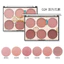 MISS ROSE Six-Color Blush Matte Multi-Color Blush Palette Natural Sun Red Female High Gloss Cheap Contouring All-in @ -26062602