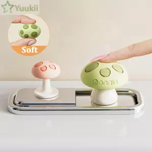 Nút ép nhà vệ sinh YUUKII, Nút ép bồn cầu sáng tạo, Máy ép bồn cầu dính đa chức năng hình nấm