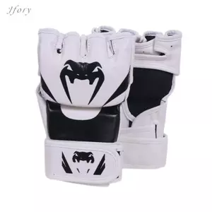 Jfory Mma Găng Tay Sparring Gear Da PU Chịu Áp Lực Chống Thấm Nước Kickboxing
