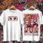GC1 Demon Slayer 220g cotton dày tee Kamado Tanjiro Rengoku Kyoujurou anime Áo thun ngắn tay hàng đầu GC1