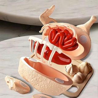 ASDFGER Chơi Cắt Thực Phẩm Bộ, Có Thể Tháo Rời Với Xô Bảo Quản Nhà Bếp Chơi Thực Phẩm, Đồ Chơi Thực Phẩm Lát Lát Có Thể Lột Được Nhận Dạng Thực Phẩm