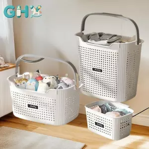 Giỏ Giặt Nhiều Kích Thước GHX Có Tay Cầm Dung Tích Lớn Giỏ Quần Áo Bẩn Giặt Hamper VN