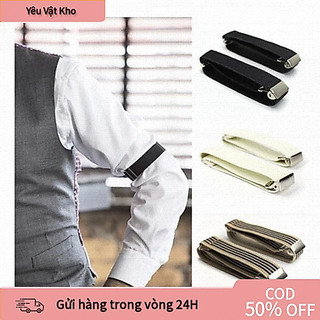[COD] Cặp Đai Tay Co Giãn Giữ Gọn Tay Áo – Dễ Dùng, Tiện Lợi Khi Mặc Áo Sơ Mi