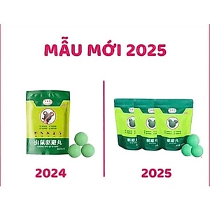 Viên Đuổi Chuột từ thực vật MẠNH NHẤT 2025 - (1 con ngửi thấy cả đàn dọn đi) Hiệu Quả,Không Độc Hại