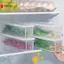 Hộp đựng thực phẩm bằng nhựa kín khí có nắp đậy cho nhà bếp Hộp đựng thức ăn hình chữ nhật dài cho ngũ cốc Pasta Rau VN