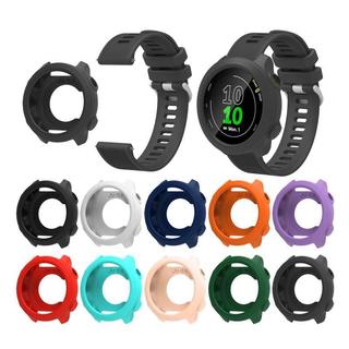 Mới Mềm Silicon Dành Cho Garmin Forerunner 55 / 158 Dây Đeo Đồng Hồ Thông Minh Trong Suốt Mềm Ốp Lưng Bảo Vệ Vỏ Phụ Kiện