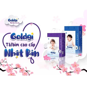 BỈM DÁN/ QUẦN GOLDGI Premium - Signature đủ SIZE NB92/S84/M66/M60/L48/L56/XL44/XXL32