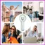 Quạt phun sương di động Xịt nước Mister Fan 3 tốc độ Thiết bị làm mát bằng điện cho trẻ em Phụ nữ làm mát du lịch cho lyuvn