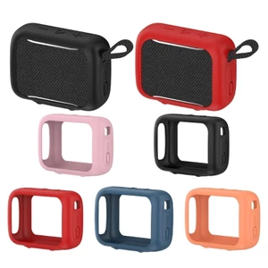 Sẽ Du Lịch Silicon Mang Theo Di Động Bluetooth Tương Thích Loa Túi Phụ Kiện Vỏ Bảo Vệ Cho GO 5 Spe