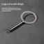 Vòng Brulee Inox 12cm Cho Trà Sữa Kem Món Tráng Miệng Dụng Cụ Làm Bánh Sáng Tạo Nhà Bếp Nhà Hàng Essentials