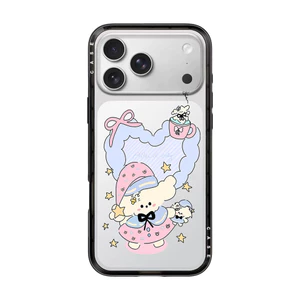 Phong Cách Mới Từ Hoạt Hình Pyjama Puppy Acrylic Ốp Lưng Điện Thoại IPhone 17 Pro Max 17 Air 15 14 13 12 16 Plus Vỏ Bảo Vệ Chống Sốc