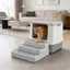 Khay đựng rác thông minh 3 giai đoạn hàng đầu ABS Building Not Slip Bottom Assembly Giảm theo kế hoạch mượt mà