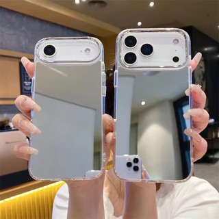[JLK] ốp lưng 13 pro max Điện Thoại Chống Sốc Gương Trang Điểm Cho iPhone 17 Air 16 13 14 15 12 11 Pro Max 16 Plus X XS Max XR SE 2022 7 8