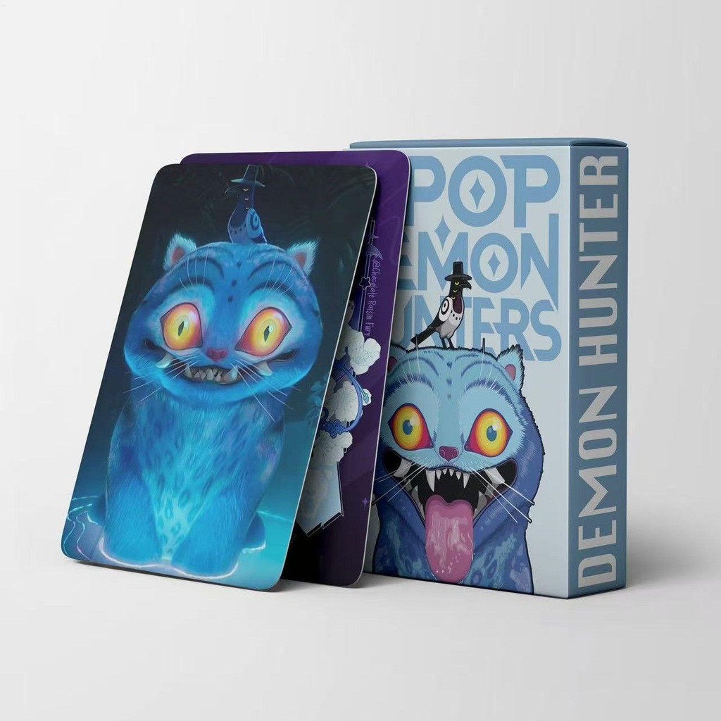 Phim 2025 KPop Demon Hunters Photocards Derpy Tiger Lomo Cards Bộ thẻ kỷ niệm theo chủ đề phim saixit2vn