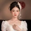 Kẹp bên tua rua YOLOGO, Kẹp tóc hoa phong cách Trung Quốc, Kẹp bên sang trọng Mũ đội đầu đám cưới