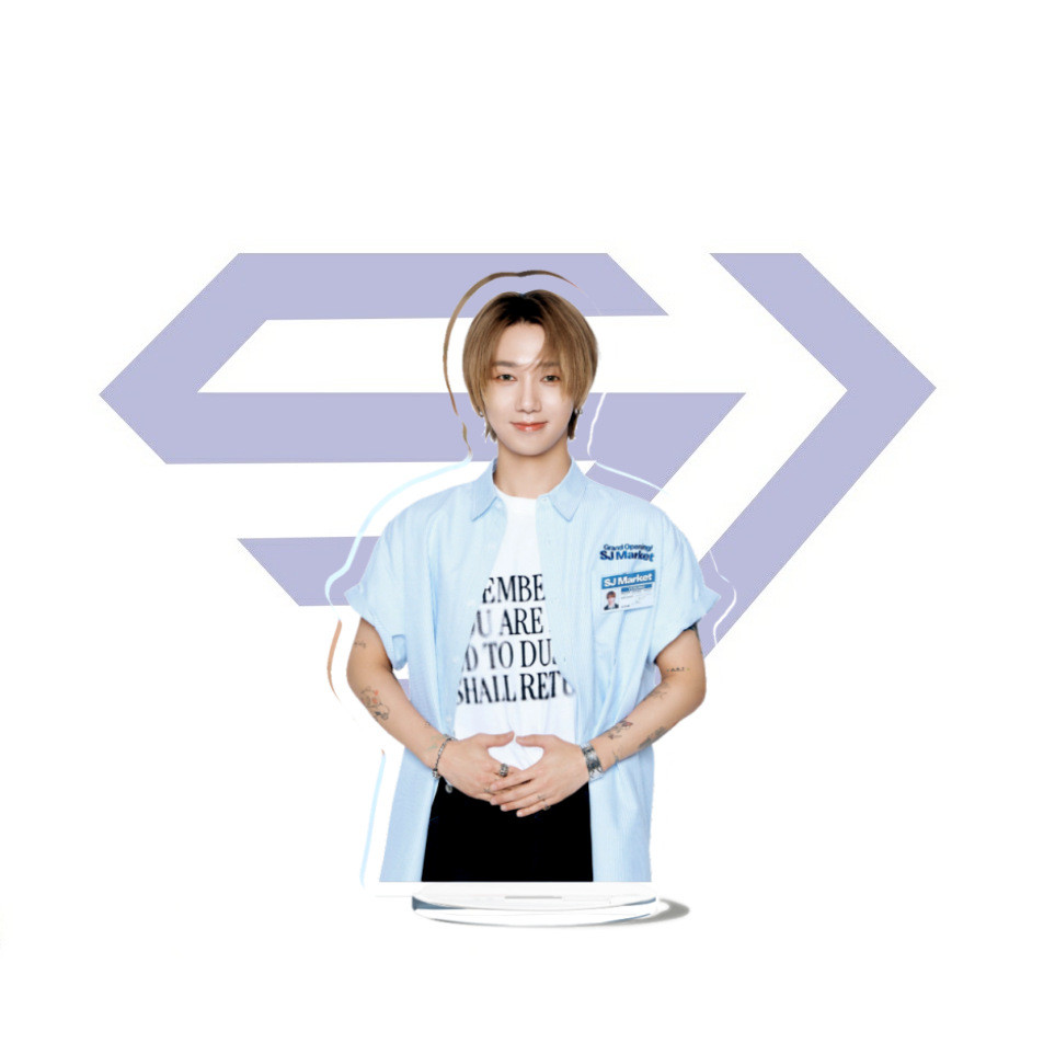SQ3 SUPER JUNIOR Đứng Đĩa Kỷ Niệm 20 NĂM TOUR SUPER SHOW 10 Acrylic Tấm Giá Đỡ Để Bàn Trang Trí QS3
