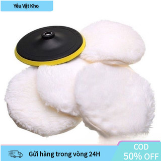 【COD】Phớt Lông Cừu Đánh Bóng Ô Tô Giá Rẻ,Thành Phần Tự Nhiên, Có Thể Sử Dụng Nhiều Lần, Tốc Độ 4500rpm