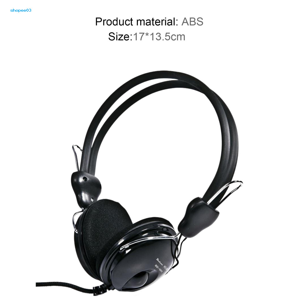 [Ky] Tai nghe có dây qua tai có thể gập lại Chất lượng âm thanh HiFi cắm 35mm Loa siêu trầm Máy tính để bàn Tai nghe chơi game cho game thủ