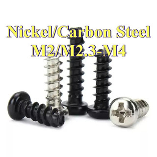 Vít răng thưa thép carbon Vít bắn gỗ pake đầu tròn ,Vít gỗ M2 / M2.3 / M2.6 / M3 / M3.5 / M4 * 4-20mm [LXY-CB-1]
