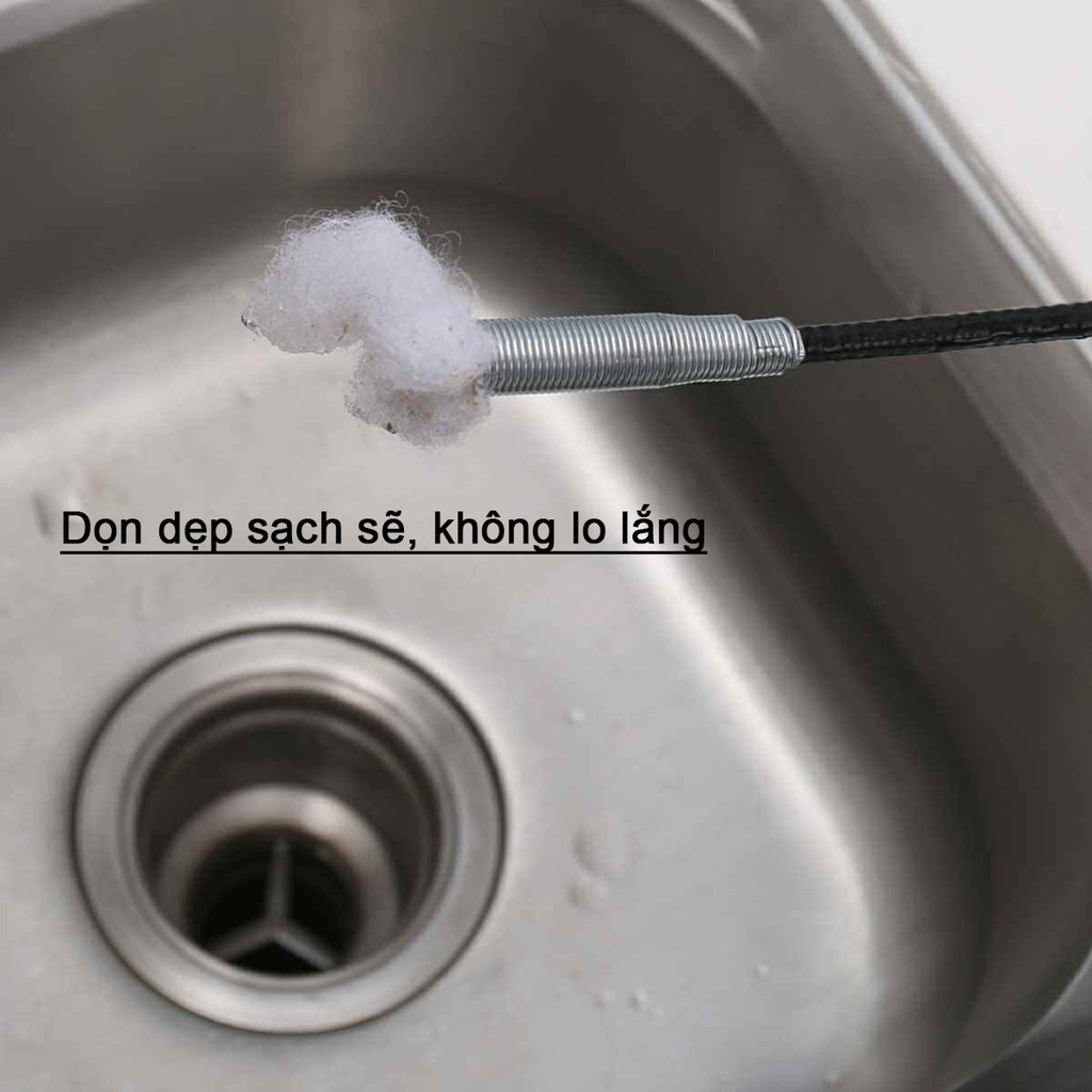 MB67 Gây que nhấn gắp rác thông tắc đường ống đa năng tiện ích dài (60-300GM) MALAN