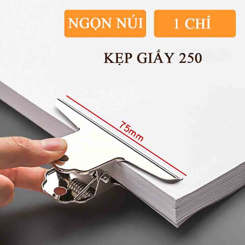 M7 Kẹp giấy tài liệu, ngải,inox 75-145mm, lò xo siêu bền cao cấp MALAN