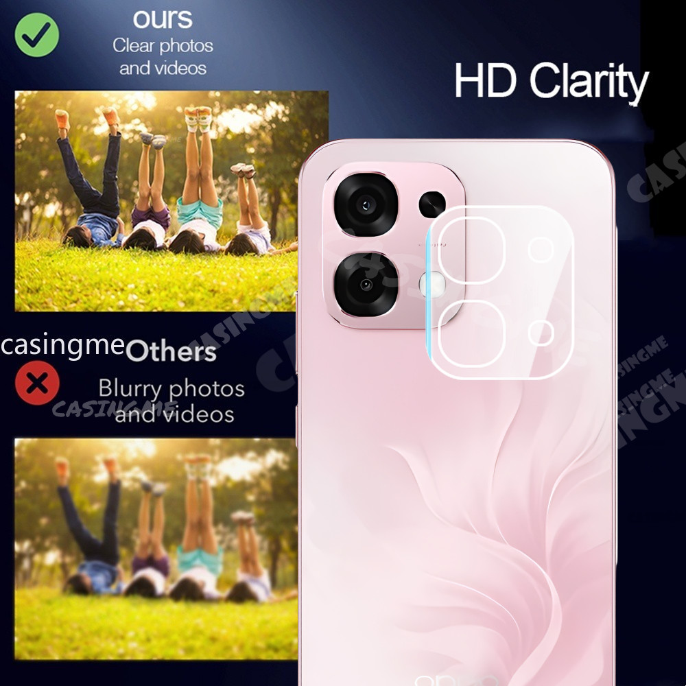 OPPO A6 Pro 5G 2025 3D Bảo Vệ Ống Kính Máy Ảnh Cho OPPOA6Pro OPPO A6x A 6 A6t Pro A6 Pro A6c 4G 5G 2025 Trong Suốt Kính Cường Lực Mặt Sau Camera Bảo Vệ