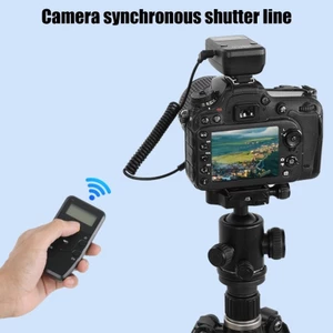 BTM Spring Stretch 2 5mm Flash PC Syncing Cord Đầu nối tấm vàng cho máy ảnh