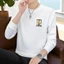 Áo hoodie Jacquard mới phù hợp xu hướng xuân thu, cổ tròn dài tay, phù hợp cả nam và nữ