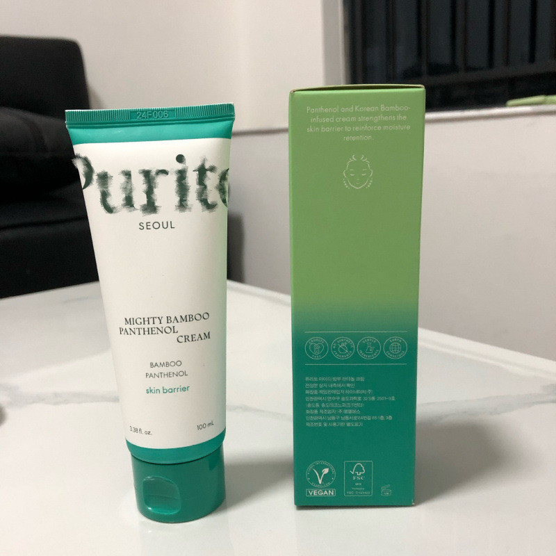 Chiết xuất làm dịu mạnh mẽ 100 dưỡng ẩm ml Centella Asiatica Cream Panthenol Cream Tre Purito Repair Purito Barrier
