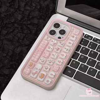 Ốp Lưng Cho Iphone 16 12 14 15 17 13 11 Pro Max Air 14 8 16 7 6 15 Plus XR X XS MAX SE 2020 Hoa Lãng Mạn Dễ Thương HelloKitty Giải Trí 3D Bàn Phím