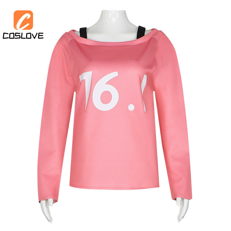 Anime Saw Man Cosplay Outfit - Full Set with Chain Detail, Long Sleeves, Perfect for Halloween Parties