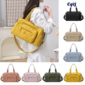 Túi xách đeo vai CQCJ, Túi đeo chéo sức chứa lớn chống nước, Túi đeo chéo nữ đa năng đơn giản hợp thời trang ngoài trời