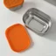 Gừng Tủ Lạnh Hành Di Động Tỏi Nhúng Gia Vị Thép Không Gỉ Có Salad Hộp Bảo Quản Cà Chua Mini 304 Giữ Tươi Niêm Phong Nắp S