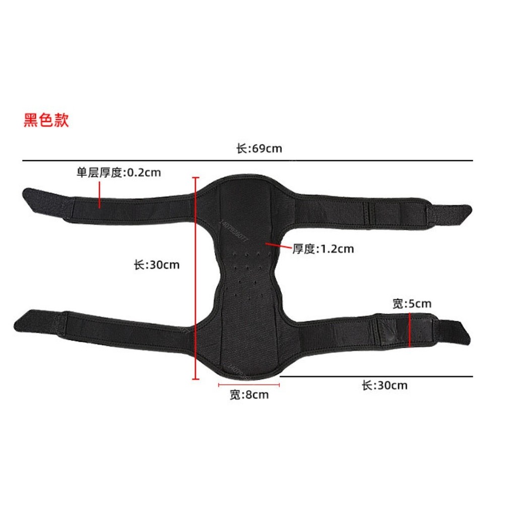 1 miếng đệm đầu gối thoáng khí dành cho nam và nữ đi bộ đường dài và leo núi tiện lợi, người già mang bánh chè tăng cường trên gác