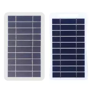 VFZ 2W Bảng Điều Khiển Năng Lượng Mặt Trời Với USB Chống Nước Đi Bộ Đường Dài Và Cắm Trại Pin Di Động Điện Thoại Di Động Sạc Ngân Hàng Bảng Sạc 5V OTE