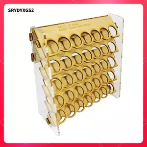Sơn Giá Để Đồ Giá Đỡ Chai Gỗ Hộp Đựng Giá Thủ Công DIY Nghệ Sĩ Dụng Cụ Sơn Người Tổ Chức Giá Đỡ Sắc Tố Kệ