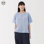 Phong cách Nhật Bản Muji Style / Áo sơ mi ngắn tay bằng vải lanh nữ / Áo dáng rộng mát mẻ mùa hè / Vải lanh cotton cao cấp