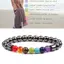 PNPIA- Vòng Tay Đá Hematite Nhiều Màu Chữa Bệnh Đính Hạt Giảm Cân Vòng Tay Trang Sức