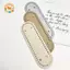 CANAMEK Handmade Đan Móc Ví Đế Hình Bầu Dục Da PU Đáy Cho DIY Túi Gia Cố Và Tùy Chỉnh Túi Dự Án CSF