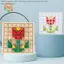 CANAMEK Gỗ Sáng Tạo Blos Xếp Hình Trẻ Em Montessori Màu Sắc Phù Hợp Với Giáo Dục Sớm Đồ Chơi Giáo Dục Trẻ Em Trò Chơi Thông Minh CSF