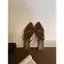 TT Mờ Da Thật Chính Hãng Dây Đeo Chéo Flip-Flops Nữ Mùa Hè Thấp Gót Giày Sandal Thời Trang Phù Hợp