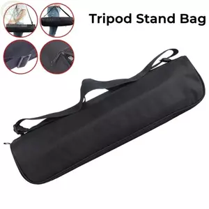 Túi xách tay AMLU, di động có dây đeo Chân máy, Vải đen (40-84cm) Túi đựng chân máy Giá đỡ micro