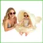 Phao nước trẻ em có tán Vòng bơm hơi an toàn Bướm Sequin Phao bơi trẻ em từ 6 tháng đến 4 tuổi saixit2vn