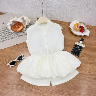 S135-[tomnaukids] Set 2 chi tiết Jum + quần bảo  hộ cho bé gái Size từ 8-35Kg