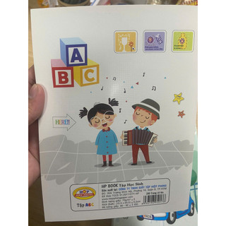 (Lốc 5 Quyển - Dày Vừa) Tập Học Sinh Hiệp Phong ABC 200 Trang ĐL 70/80gsm (4/5 Ô Ly - Chính Hãng)