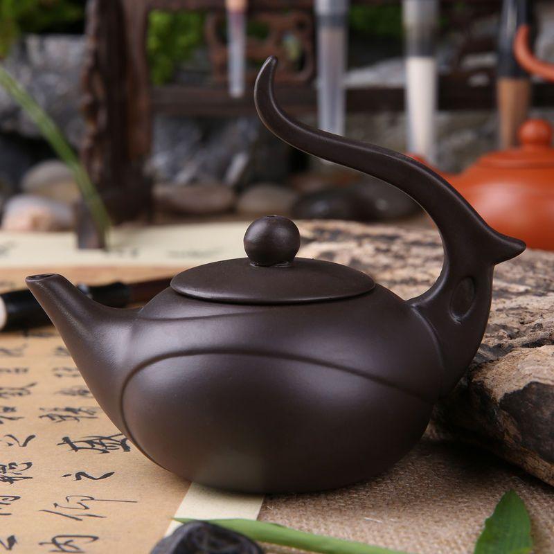 Zisha Ấm Trà Zhuni Xiaotianxian Nồi Đơn Gốm Handmade Nguyên Quặng