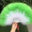 Quạt Gấp Sườn Xám Sàn Diễn Vũ Vũ Vũ Quạt Cổ Hanfu Nữ Lông Vũ Hiệu Suất Siêu Cổ Tích Phong Cách