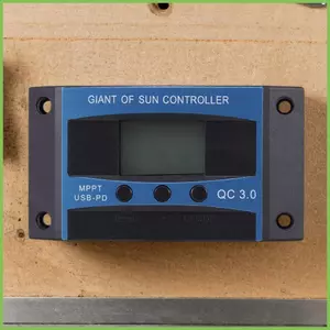 Bộ Điều Khiển Sạc Năng Lượng Mặt Trời Bộ Điều Khiển Sạc Bộ Điều Khiển Năng Lượng Tái Tạo Màn Hình LCD 12V-24V Sạc gelhvn