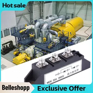Belleshopp Mô-đun chỉnh lưu đi-ốt chống đảo ngược quang điện Fafeicy 50A 1600V Bảo vệ bảng điều khiển năng lượng mặt trời cho hệ thống PV